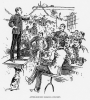“After-dinner Smoking Concert”, from a series of drawings “Christmas Day in the Army”, c.1895. (Courtesy of the Prince Consort’s Library, Aldershot)