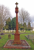 The grave of Lieutenant Roy Gzowski in the Aldershot Military Cemetery.