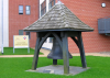 The Sebastopol Bell in its current location outside Wellington House.