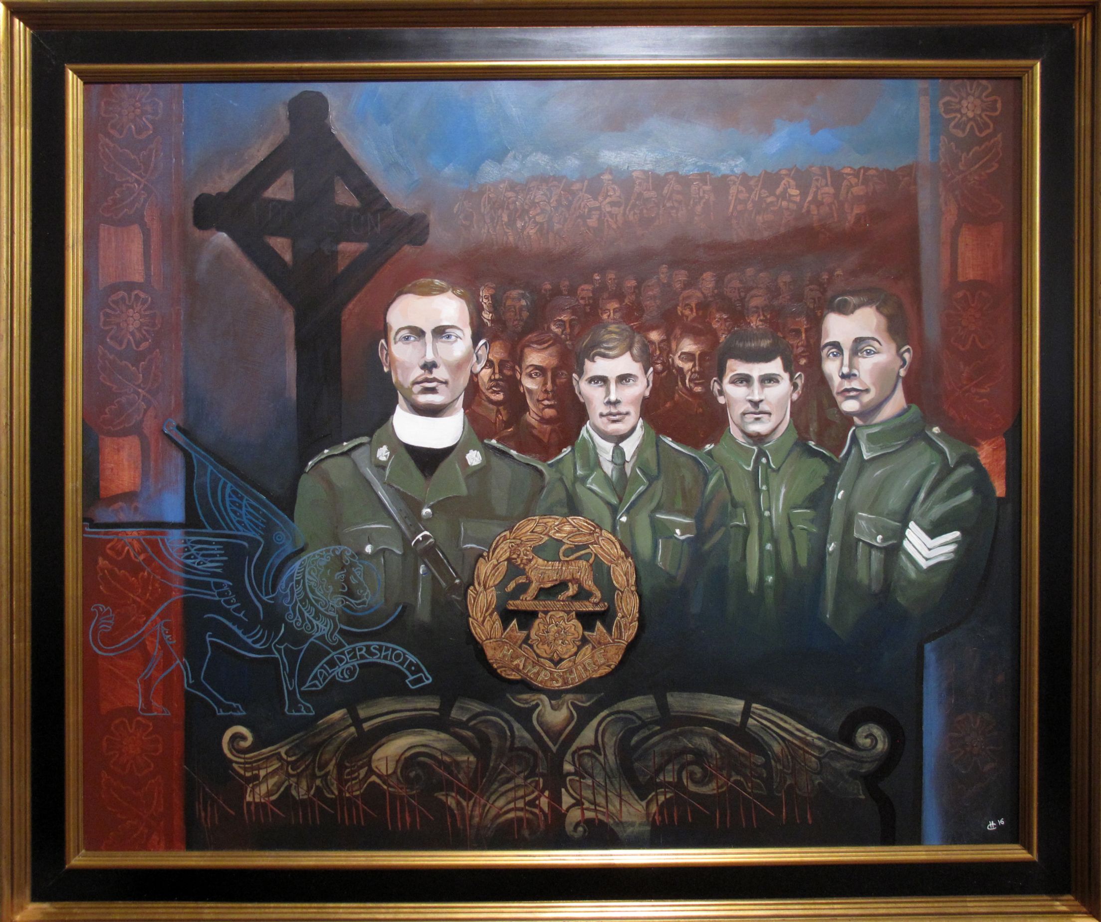 Helen Chester Somme Painting
